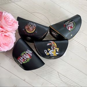 Ed Hardy Sunglasses cases - lot of 4